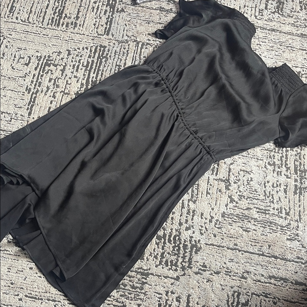 Old Navy Black High Low Dress